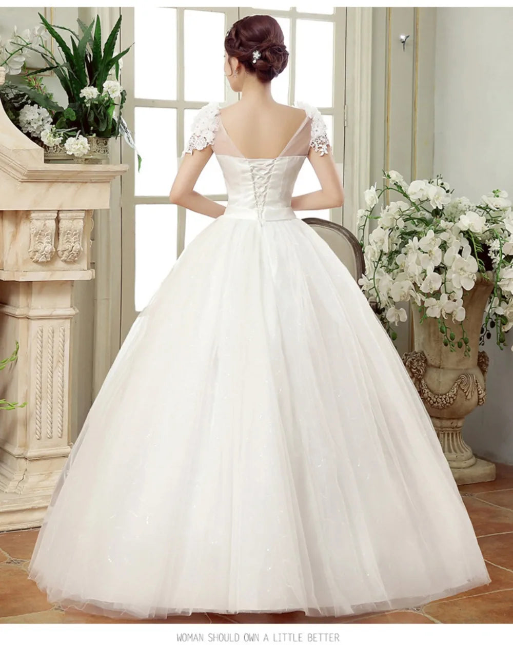 TITLE: Romantic Ball Gown Wedding Dream