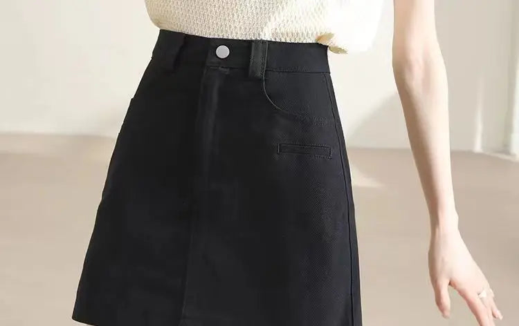 Modern High Waist Mini Skirt