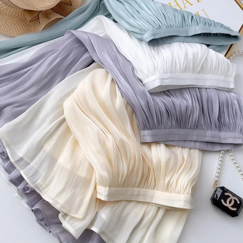TITLE: Sophisticated Style A Line Skirt