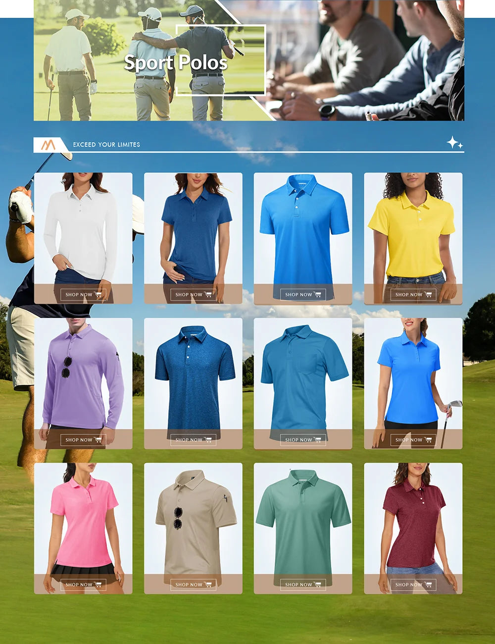 Quick Dry Athletic Summer Polo