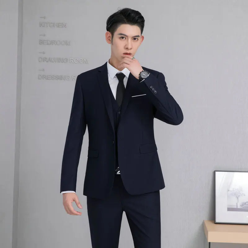 Smart Casual Men Suit Jacket