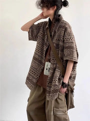 Ethnic Casual Beach Shirt Men