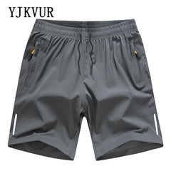 YJKVUR Men's Athletic Performance Gym Workout Shorts With Pockets 2026 New  Summer Training Running Jogger With Big Size M-8XL