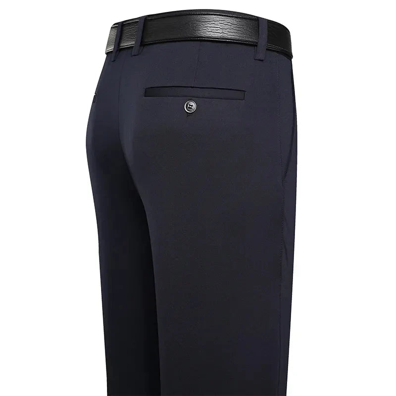 Classic Elastic Business Suit Pants