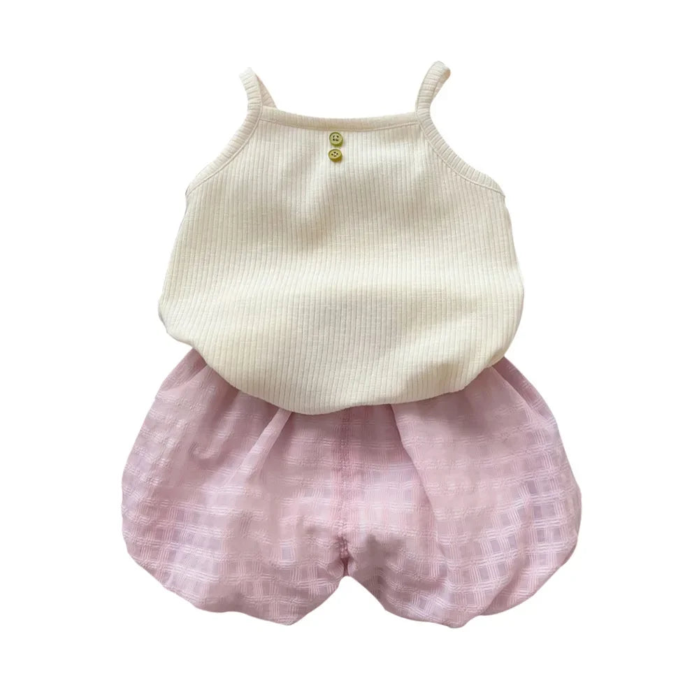 Sweet Summer Baby Bow Set