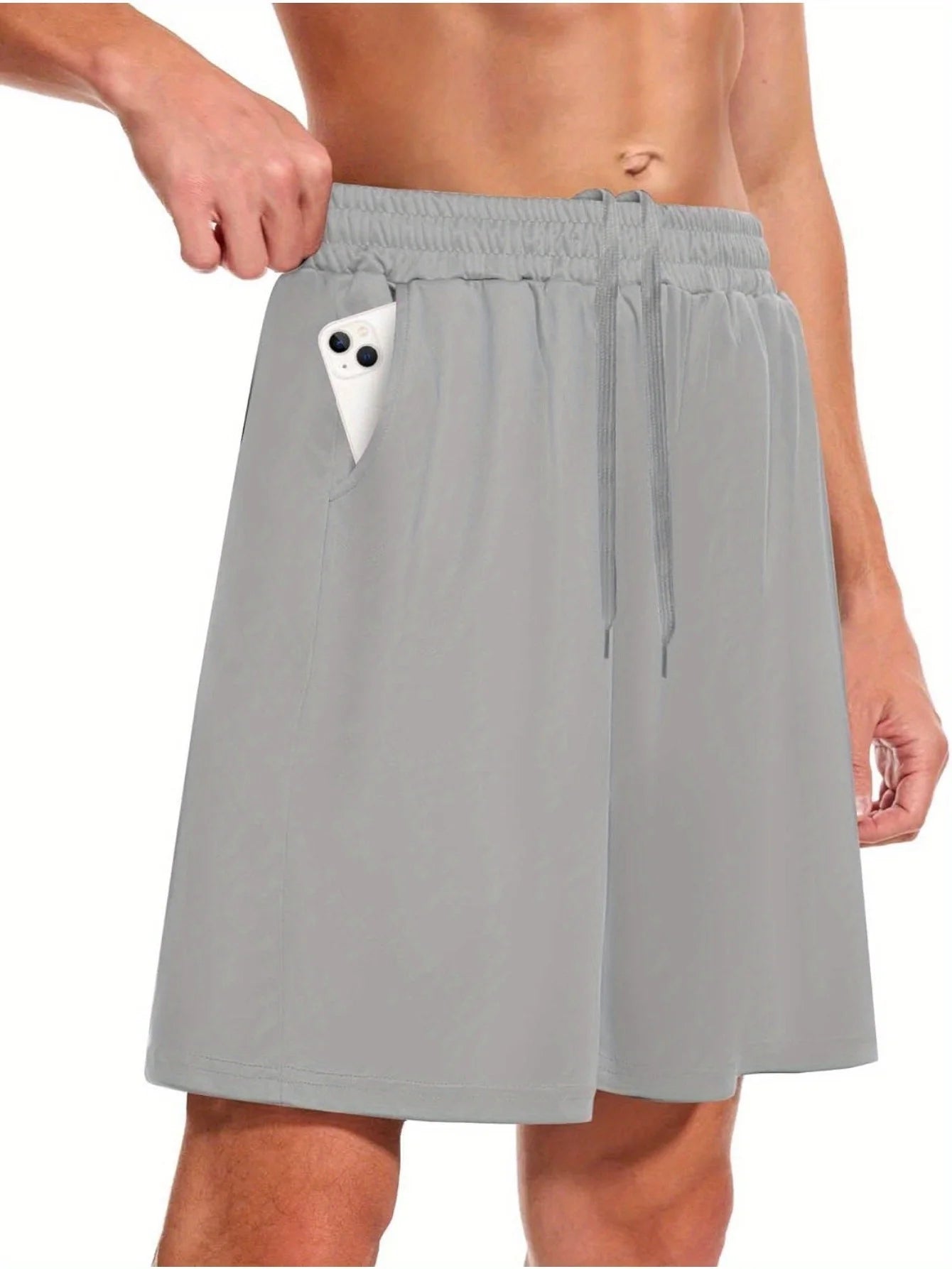 Quick Dry Athletic Pocket Shorts
