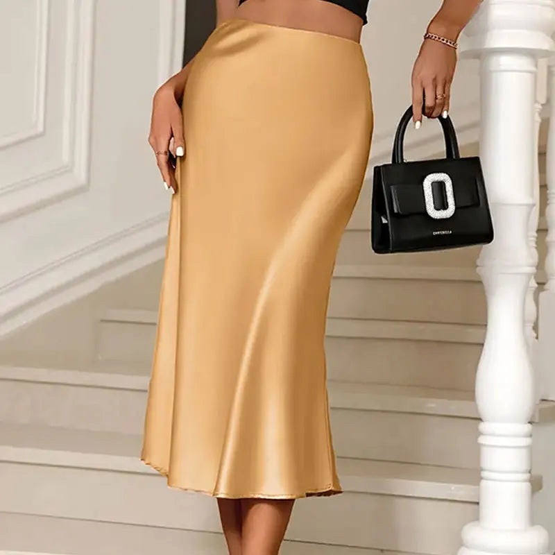 Silk Satin Skirts Premium Edition