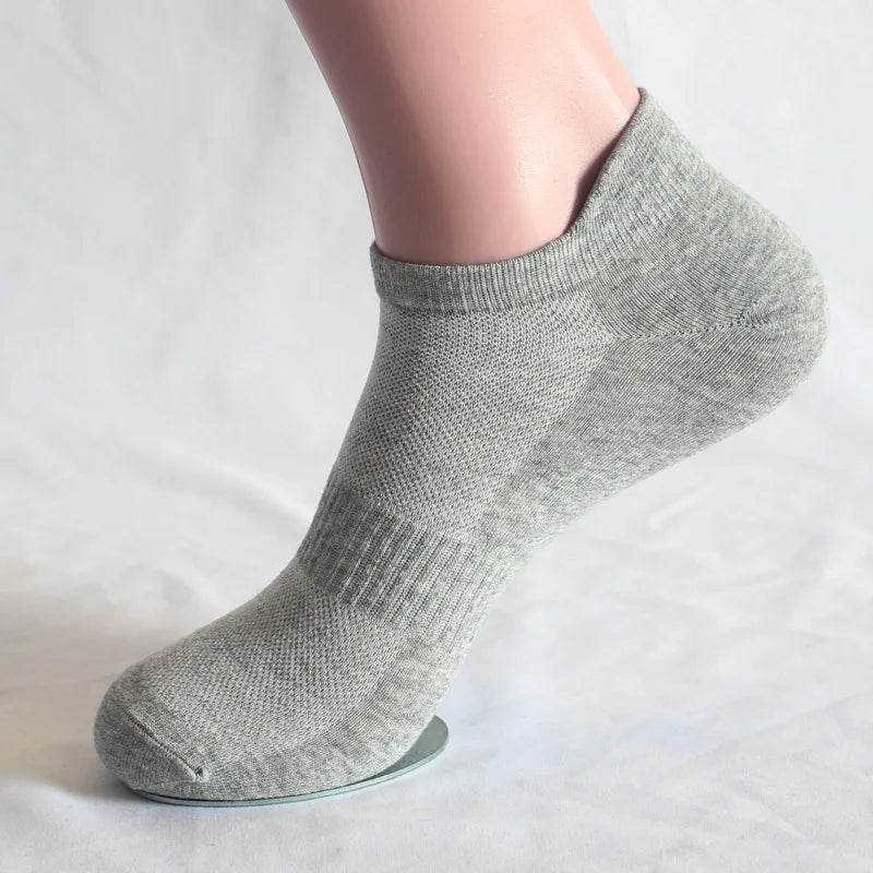 Breathable Cotton Low Tube Socks