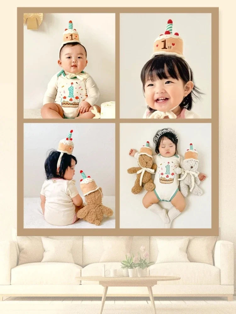 Cute Birthday Baby Cotton Bodysuit