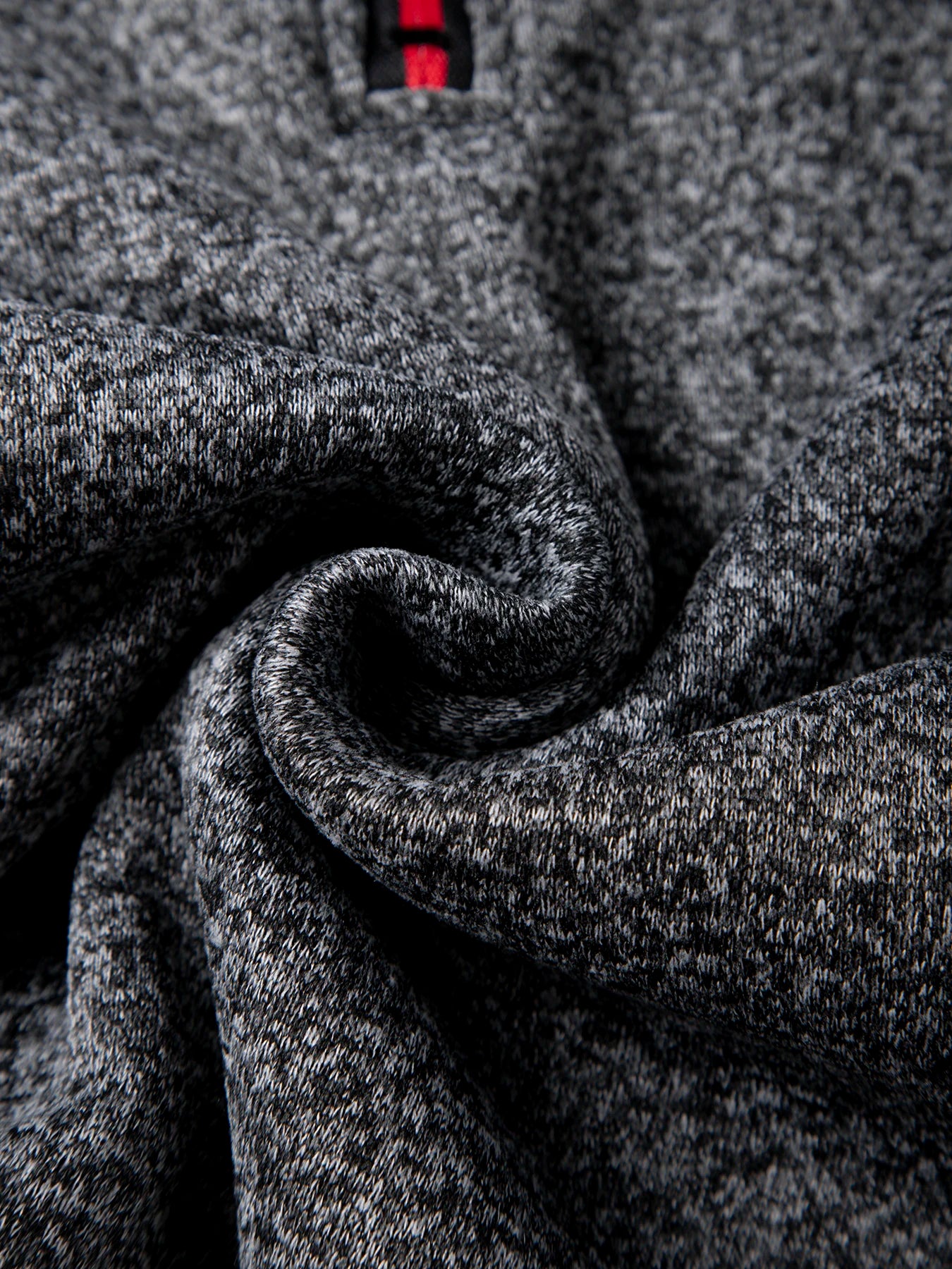 Modern Half Zip Knit Sweatshirt
