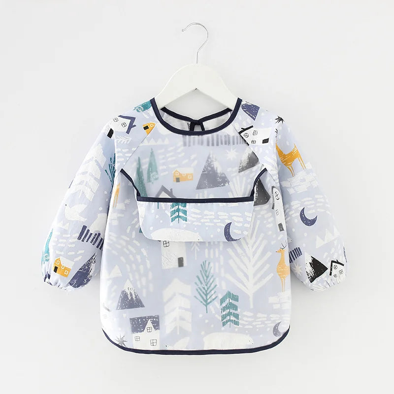 Waterproof Long Sleeve Baby Bib