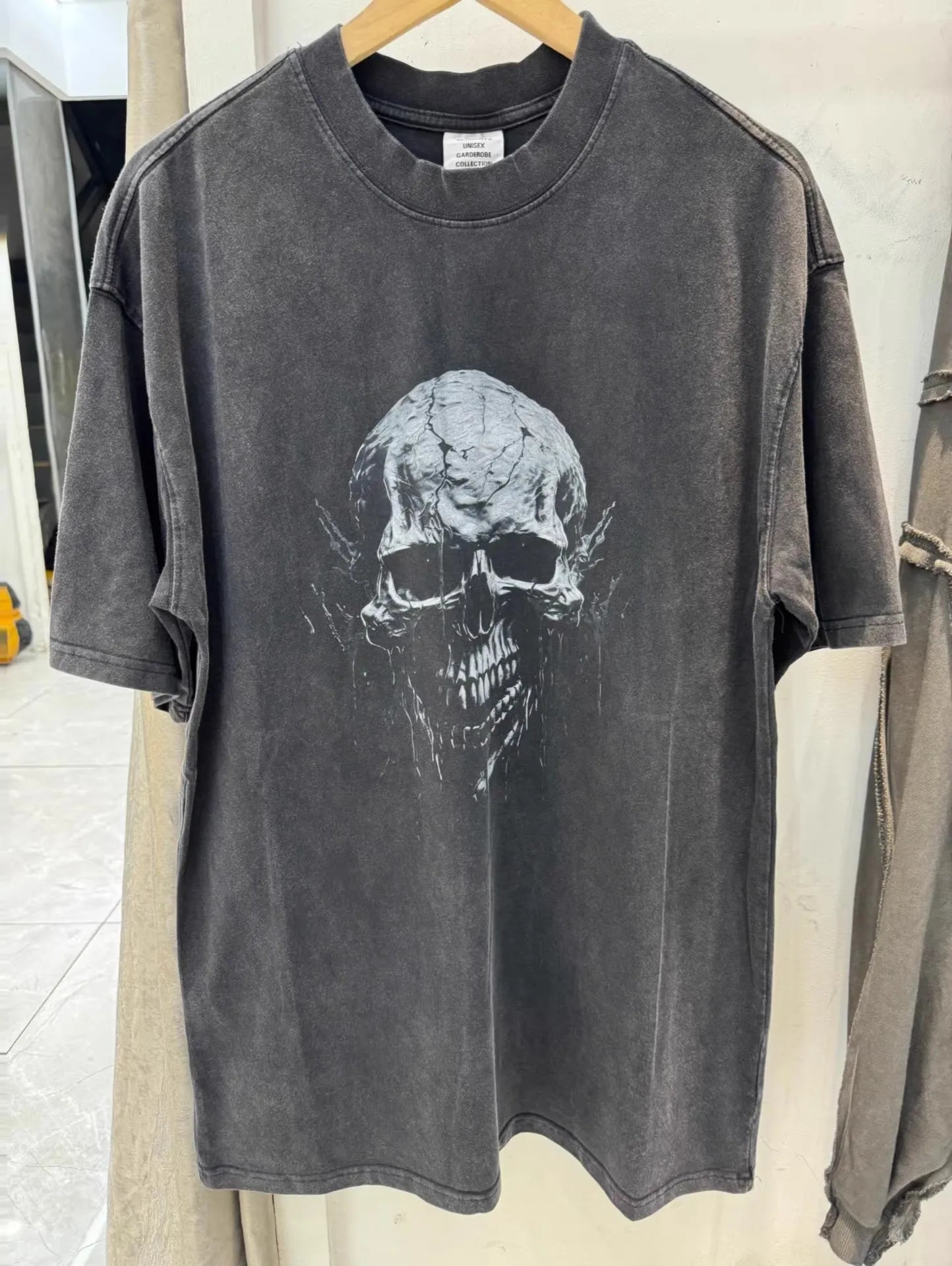 Oversized Heavy Cotton Print Tee
