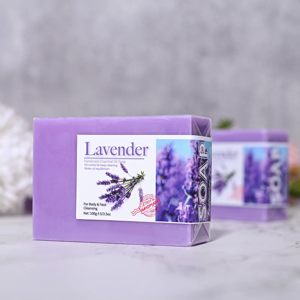 Lavender Handmade Essential Oil Soap