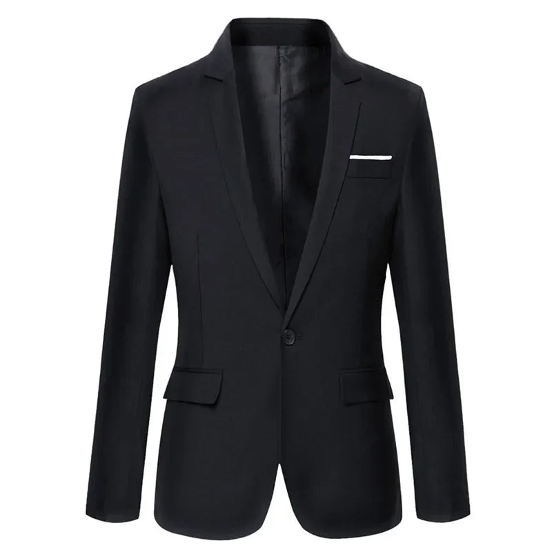 Slim Fit Formal Business Blazer