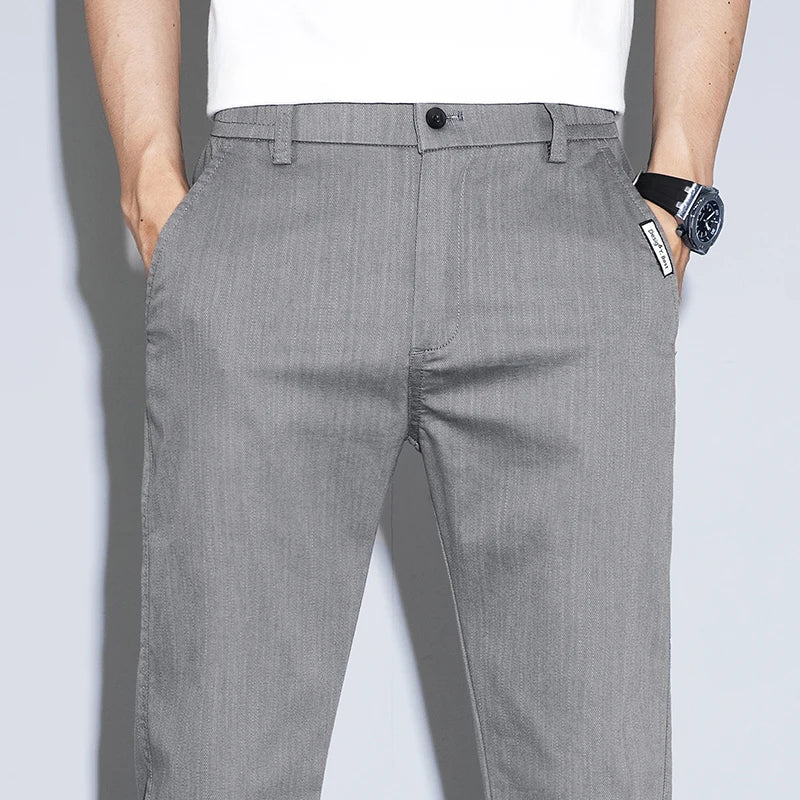 Slim Stretch Summer Business Pants