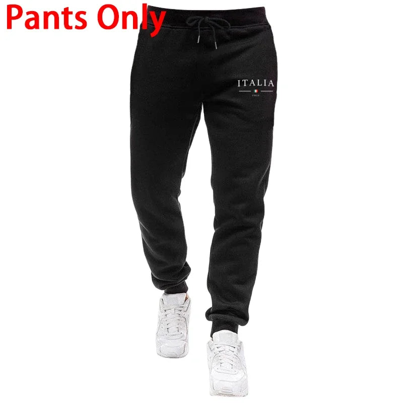 Autumn Winter Popular Men's Tracksuit Zipper Hoodie and Sweatpants Urban Casual Sporty Jogging Suit Male Daily Training Outfits