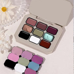 9-Color Solid Gradient High-Saturation Blush Nail Polish, French Manicure Gel, Suitable for Nail Technicians and Beginners.