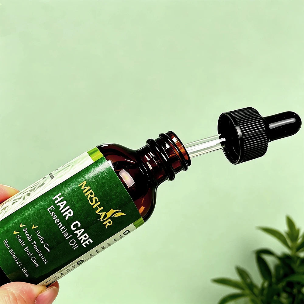 Rosemary Hair Care Oil Series: Smooths Frizzy Strands, Nourishes and Strengthens Hair—Ideal for Daily Wig Care
