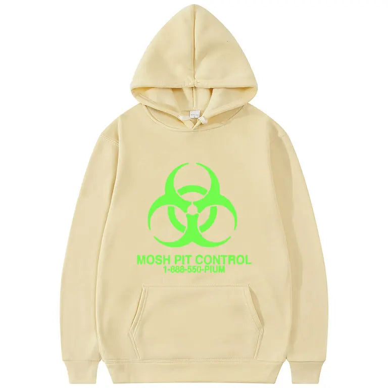 Homixide Gang Mosh Pit Control Hoodie Men Women Hip Hop Oversized Sweatshirt Playboi Carti Opium Merch Sweatshirt HXG Clothes