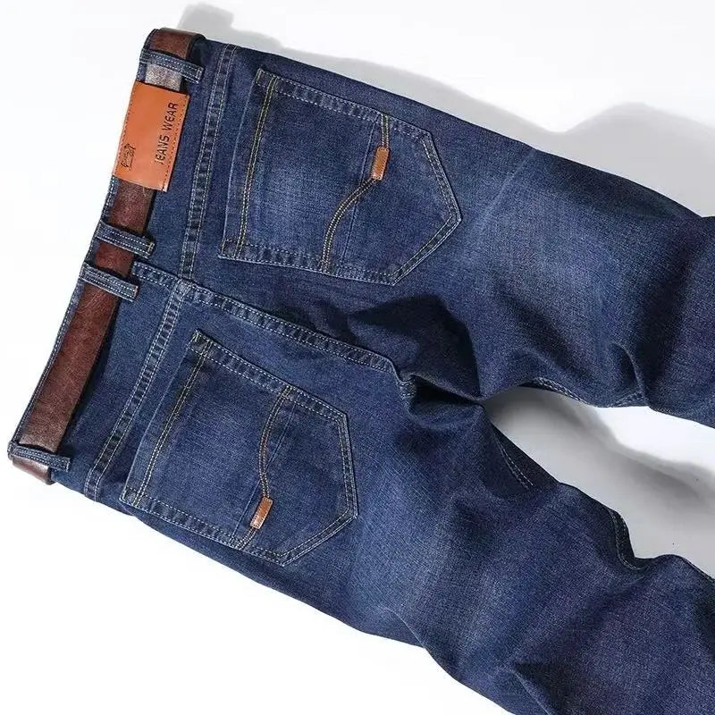 Stretch Straight Denim Comfort