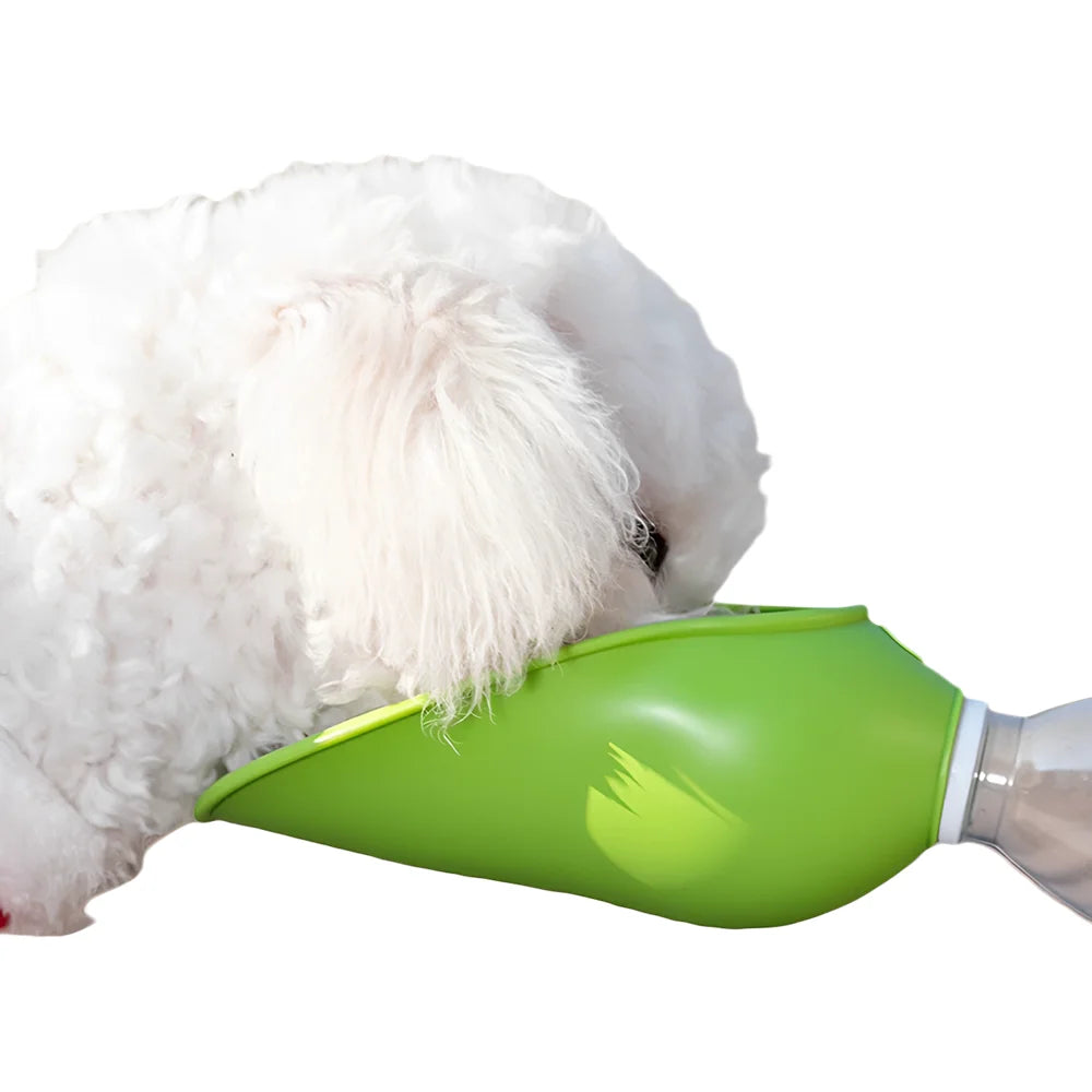 Pet Silicone Travel Cup, Portable Dog Walking Water Bottle, Cat Dog Outdoor Water Dispenser, 1PC