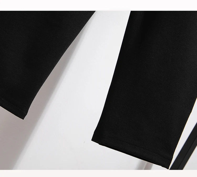 High Waist Woolen Harem Pants