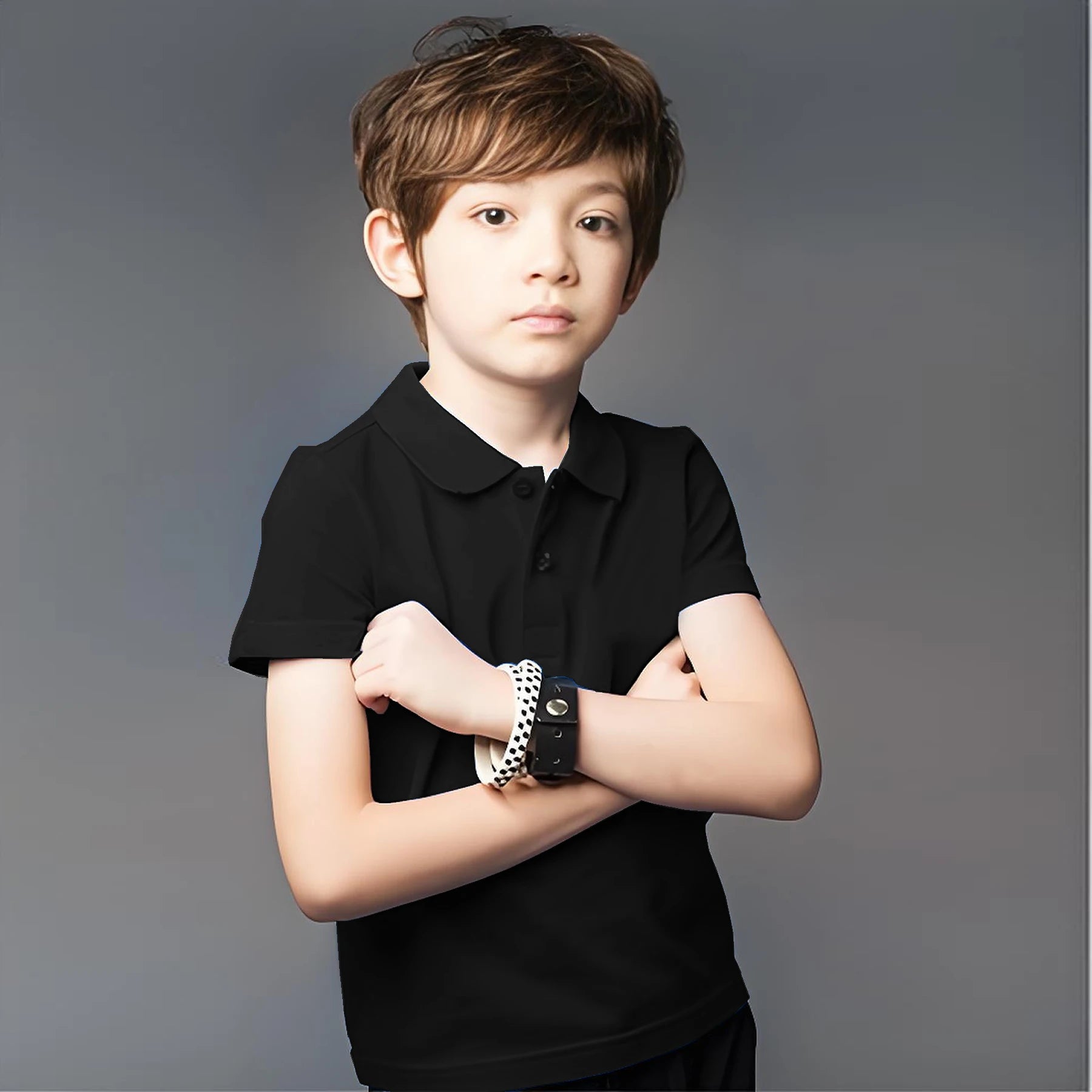 Kids Classic Sporty Polo Shirt