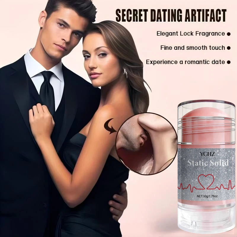 Love the Solid Perfume Stick, Suitable for Women and Men, Refreshing Solid Perfume, Perfect for Dates and Everyday Use, Ideal Gift, Exudes a Charming and Mysterious Scent, Long-Lasting Fragrance.