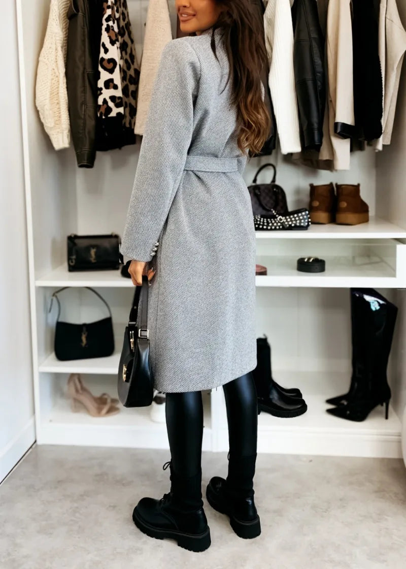 Vintage Double Breasted Wool Trench