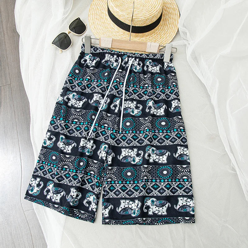 Shorts for Women's Clothing 2025 Summer New Style Trousers Home Pajamas Beach Shorts Pants