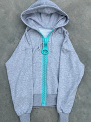 Mens Hoodie Oversized Zipper Streetwear Sweatshirt Harajuku Unisex Loose Fit Couple Style Casual Fashion Trend Arrival American