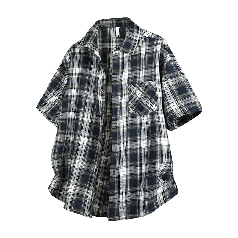 Plaid Casual Long Sleeve Shirt
