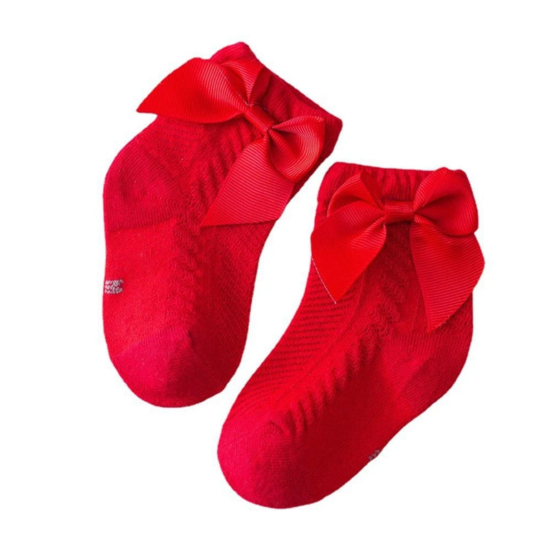 Animal Print Baby Crew Socks