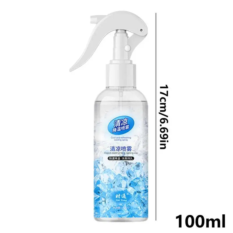 100ml Cooling Mist Spray Soothing and Protective Spray for Face and Body Keep Cool in the Heat with this Refreshing Mist Ideal