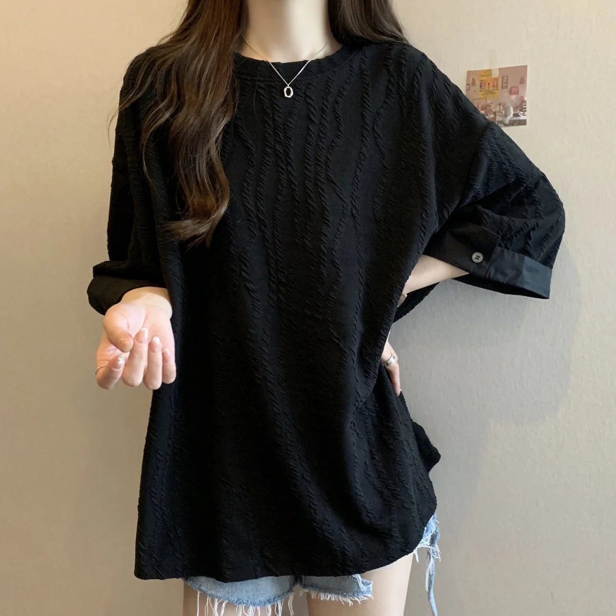 Loose Korean Casual Tee Women