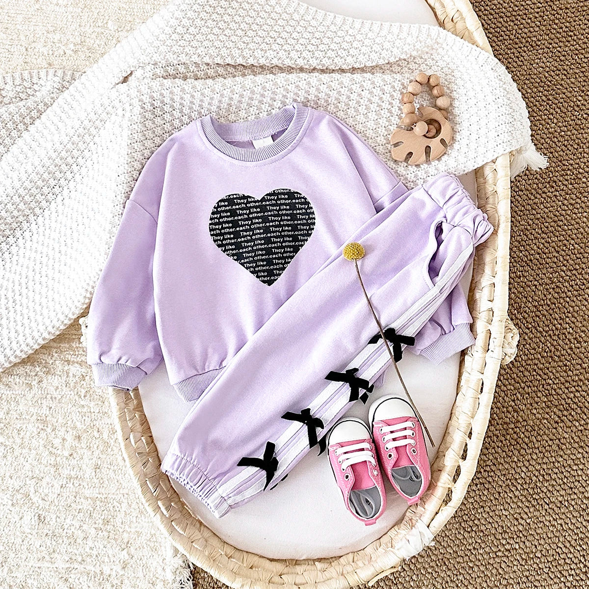 Sweet Baby Girl Autumn Set