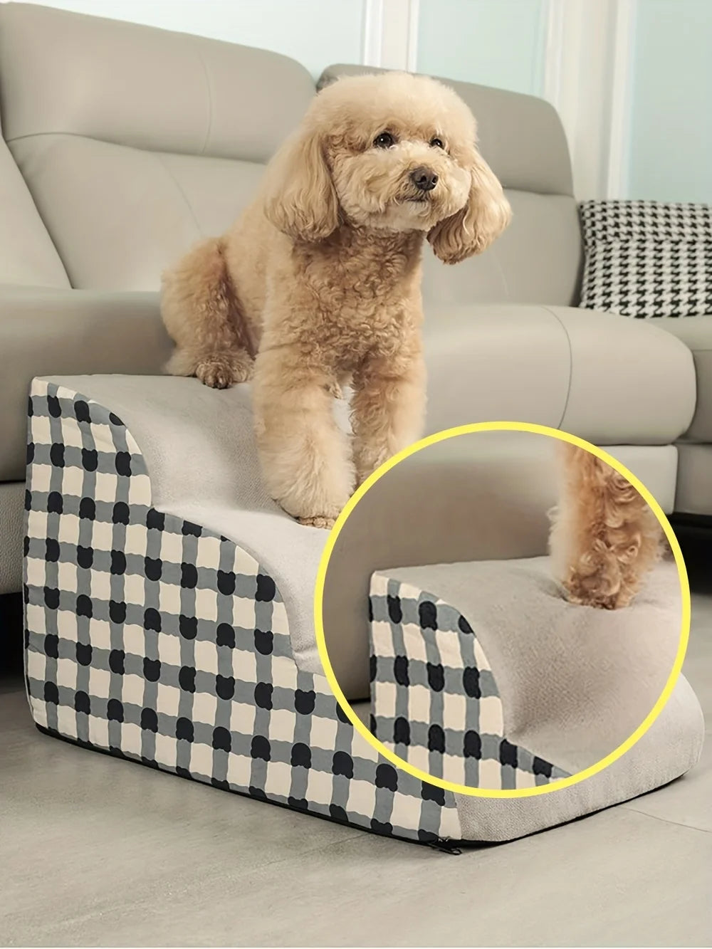 High-Density Foam Pet Safety Steps