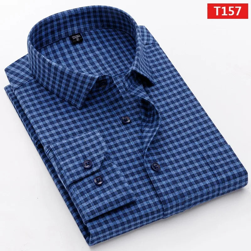 Classic Cotton Business Casual Shirt