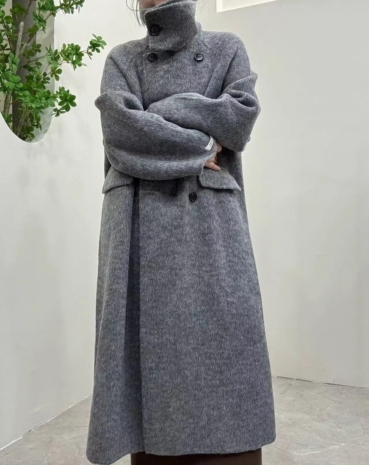 Retro Double-Sided Wool Short Coat