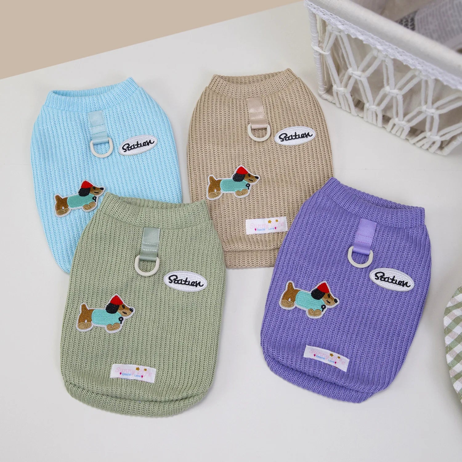 Knitted Winter Pullover Dog Sweater