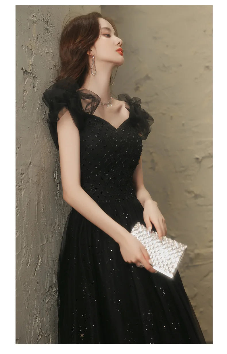 Elegant Backless Evening Prom Dress