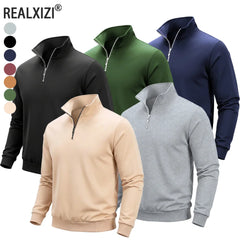 Half Zip Turtleneck Pullover