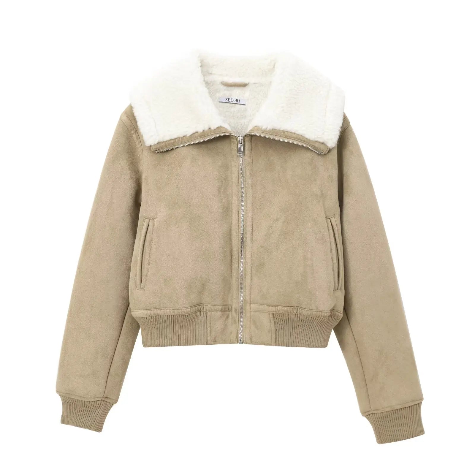Reversible Fleece Streetwear Winter Jacket