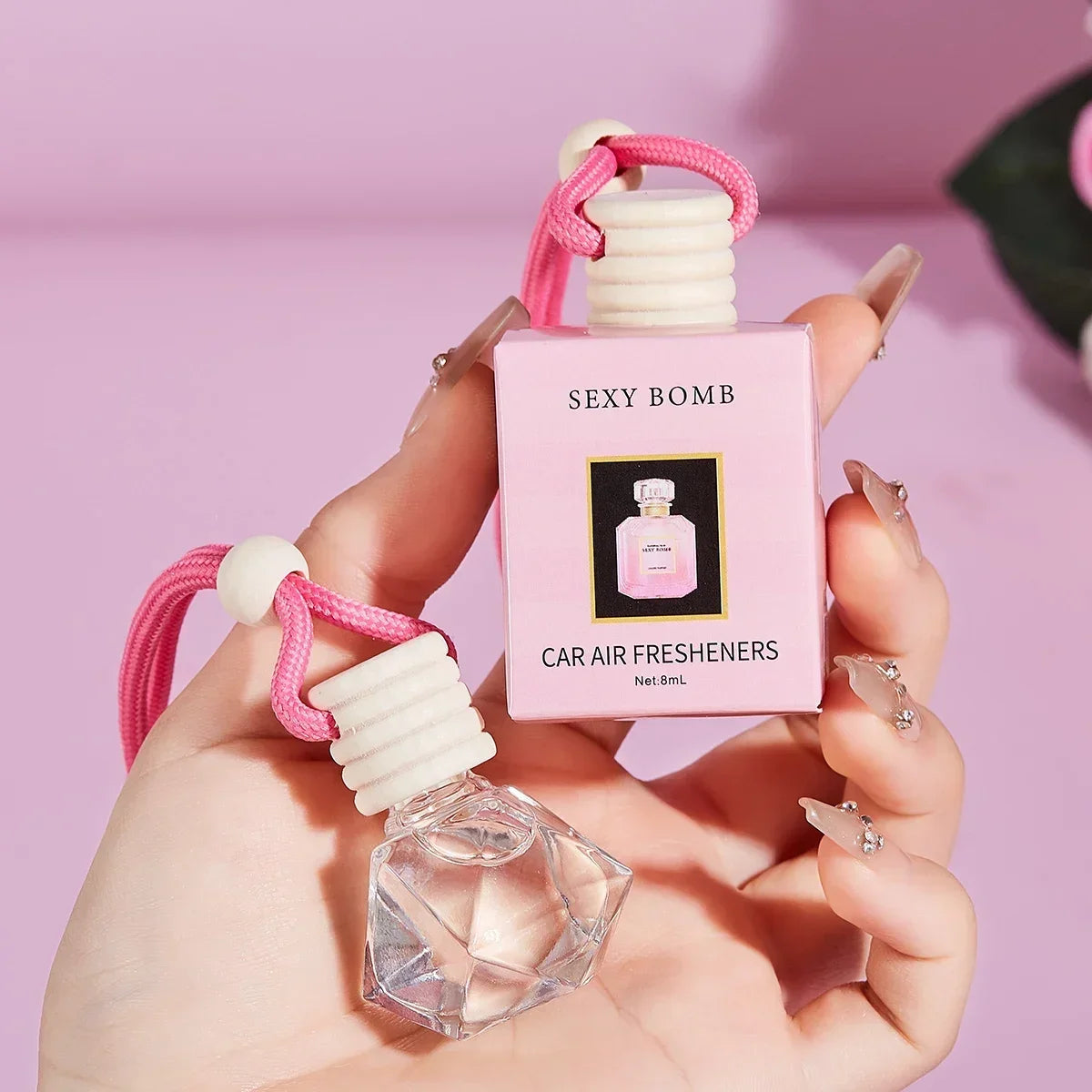 Perfume Bottle Car Perfume, Long-term Car Air Freshener, Car Perfume Used for Car Interior Accessories, Keep Charming and Fresh