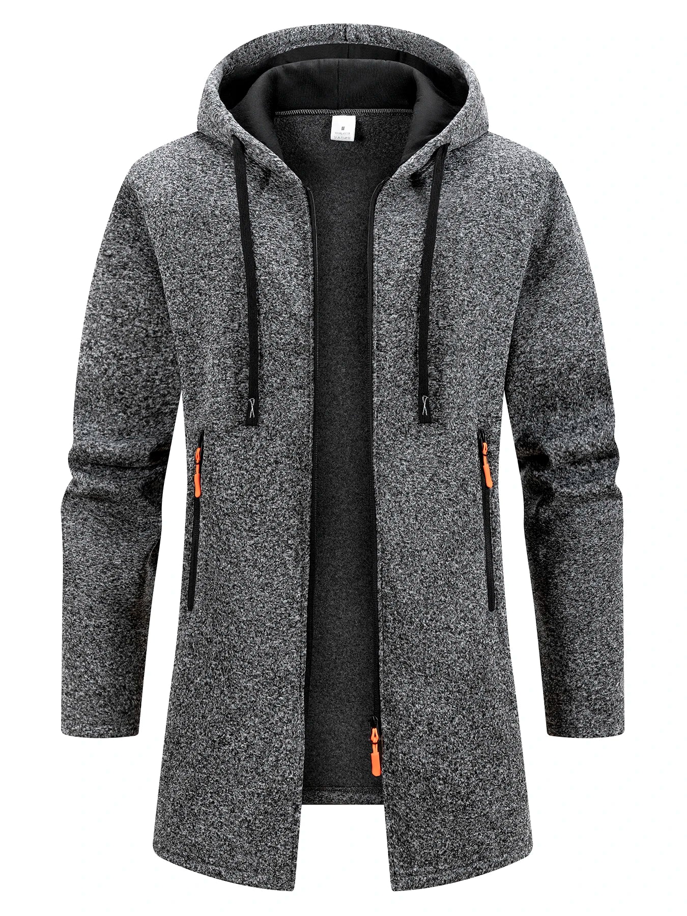 Oversized Streetwear Hooded Zip Jacket