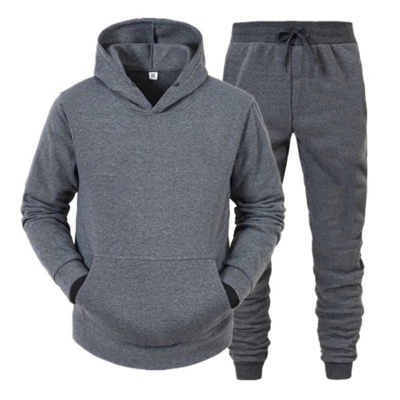 Urban Fleece Sportswear Tracksuit Set