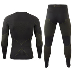 Men Sport Thermal Underwear Suits Outdoor Cycling Compression Sportswear Quick Dry Breathable Clothes Fitness Running Tracksuits