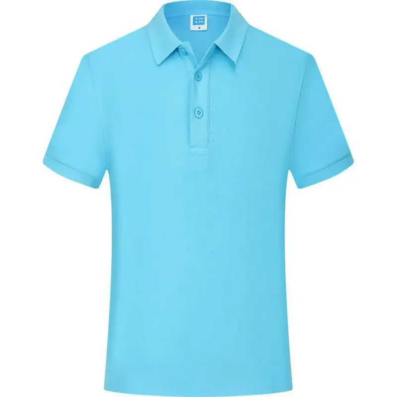 Minimal Button Polo Tee Women