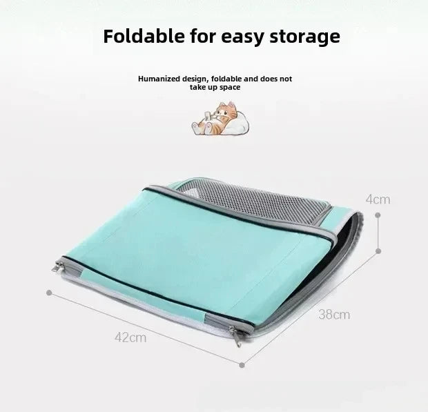 Pet Outing Portable Cat Dogs Handbag Summer Breathable Carrier Travel Puppy Kitten Single Shoulder Bag Pet Carrying Bag Supplie