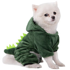 Soft Warm Fleece Dog Jumpsuit
